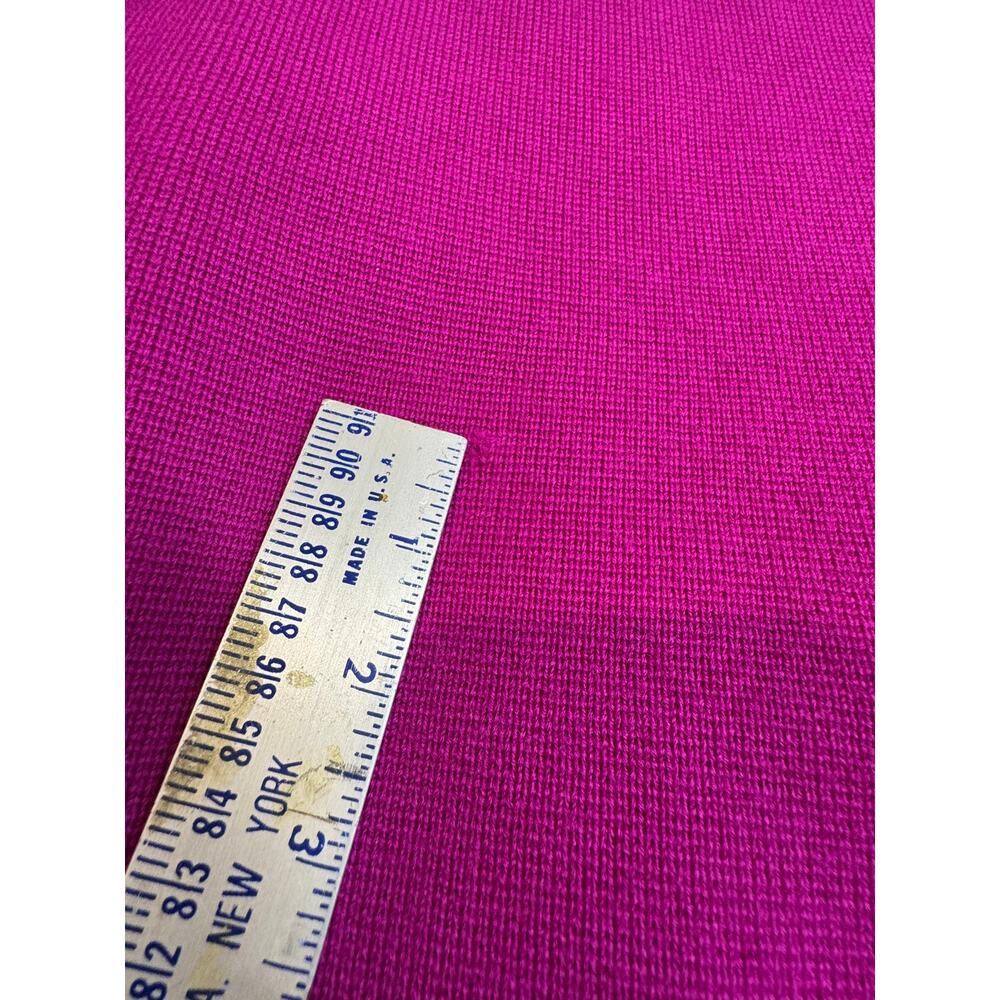 Vintage Anne Klein II Vibrant Fuchsia Wool Womans Small Jacket - Picture 11 of 16